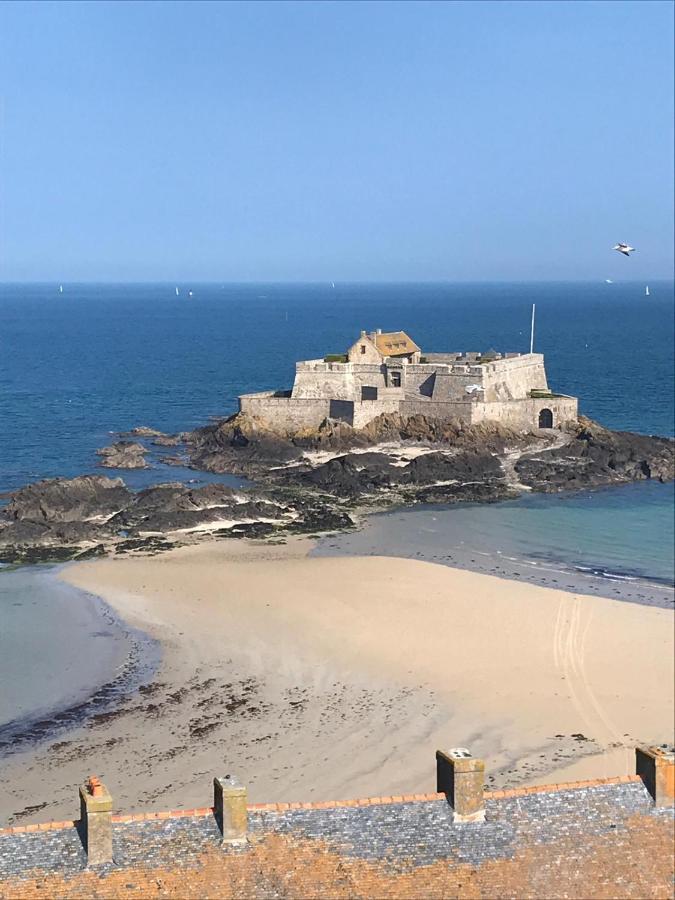 Appartement Saint-Malo 800M De La Plage Exterior foto