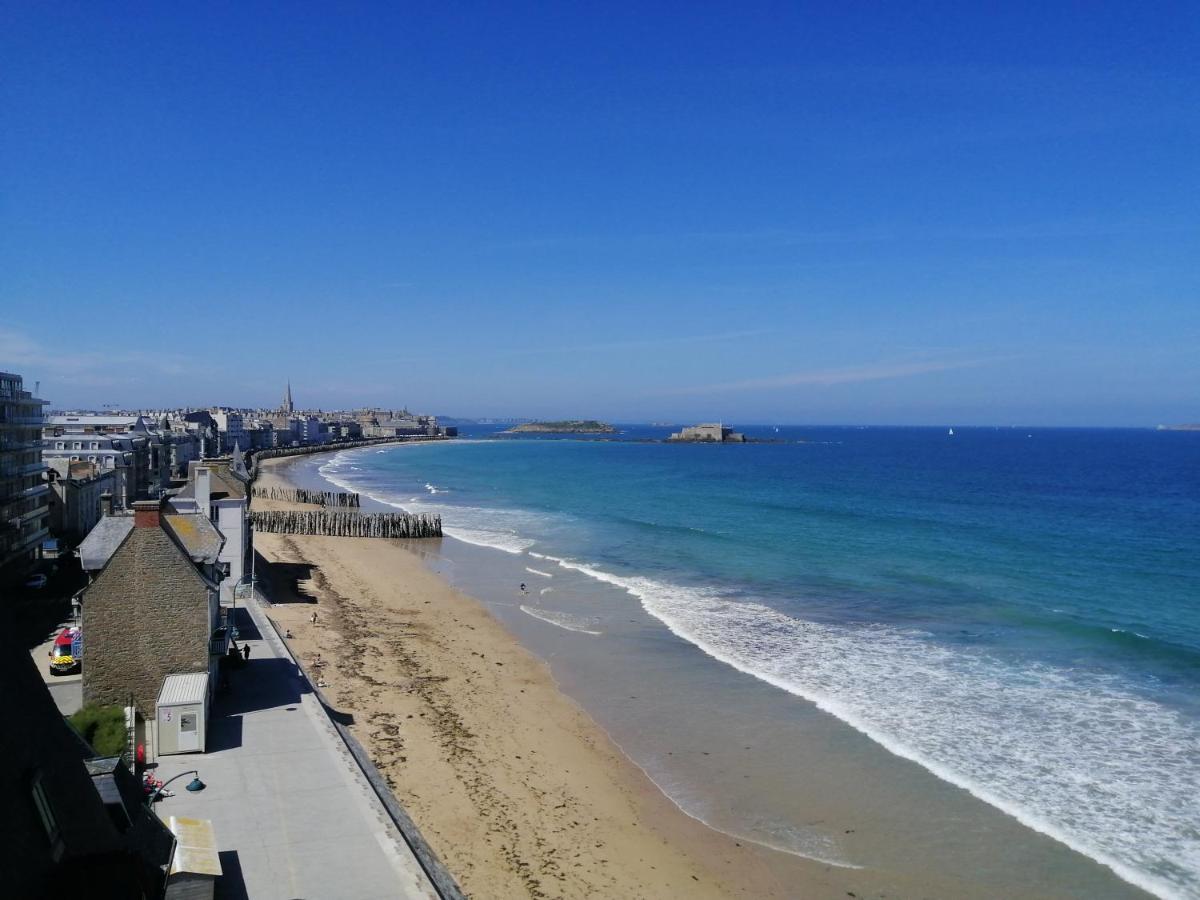 Appartement Saint-Malo 800M De La Plage Exterior foto